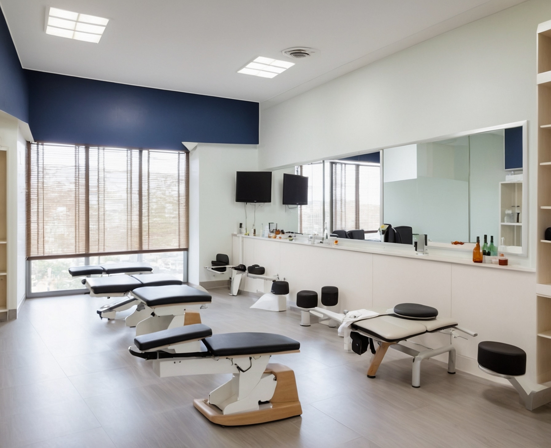 Fisioterapeuta especializada ofreciendo terapia
